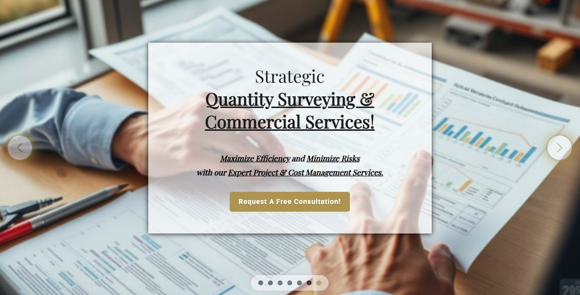 Quantity Surveying and Commercial Services-KKJ Consultants Slider